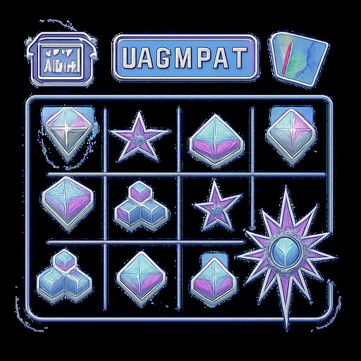 09BET Starburst colorful slot grid